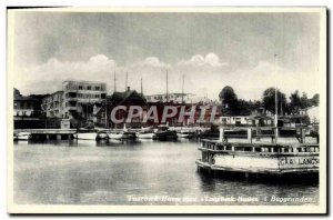 Postcard Old Taaroek Haon Meit I Baggrunden