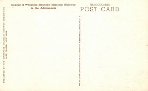 Vintage Postcard Summit Whiteface Mountain Memorial Highway Adirondacks New York