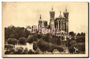 Old Postcard Lyon apse of the Basilica of Our Lady of Our Lady of Fourviere