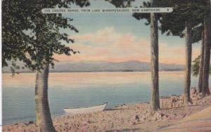 New Hampshire The Ossipee Range From Lake Winnipesaukee