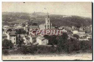 Oulins Old Postcard General view