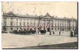 Old Postcard Toulouse Facade of the Capitol