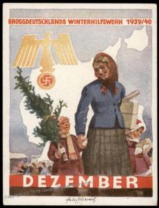 3rd Reich Germany 1939 Winterhilfswerk WHW Winter Charities Donation Plaka 77125