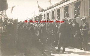 Serbian Royalty, RPPC, Serbia King Peter I & Prince Alexander