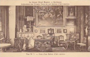 France Bordeaux Le Grand Hotel Montre Coin d'un Salon d'Art ancien ...