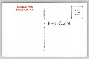 Deer Hunters  Brandon  Vermont  Postcard