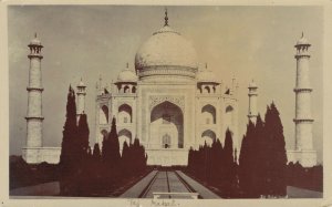 India Taj Mahal Agra RPPC 06.12