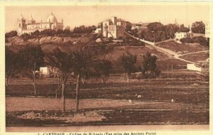 CPA AK TUNISIE CARTHAGE Colline de St-Louis (Vue prise Anciens Ports (174970)