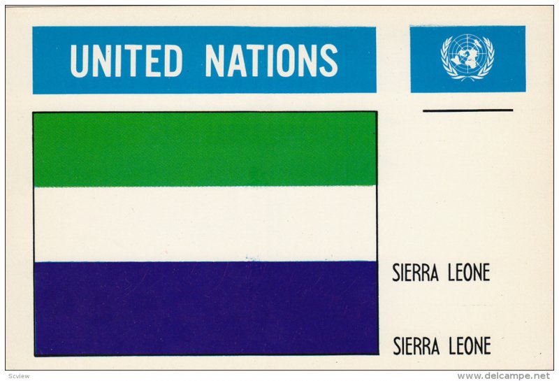 United Nations , SIERRA LEONE , 50-60s