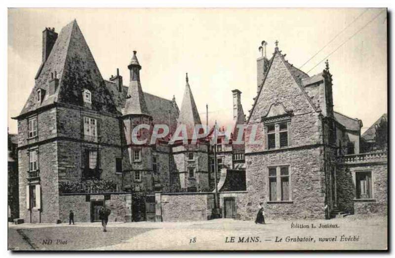 Old Postcard Le Mans Grabatoir new Evecbe