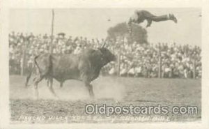 Pancho Villa Western Cowboy 1954 big crease along bottom edge crease in cente...