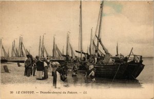 CPA Le CROTOY - Transbordement du Poisson (514703)