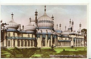 Sussex Postcard - Royal Pavilion - East Side - Brighton - Real Photo  Ref 20038A