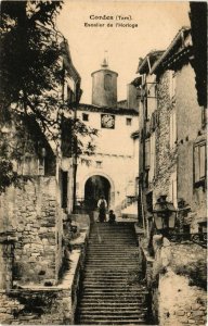 CPA CORDES - Escalier de l'Horloge (354641)