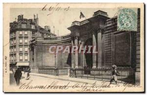 Old Postcard Paris main entrance of the National Archives