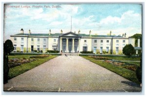 c1910 Viceregal Lodge Phoenix Park Dublin Ireland Antique Unposted Postcard