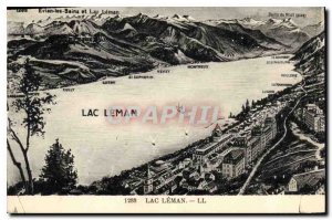 Old Postcard Lac Leman