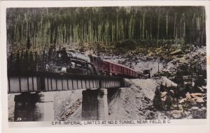 Canada Canadian Pacific Railroad Limited At No 2 Tunnel Near Field British Co...