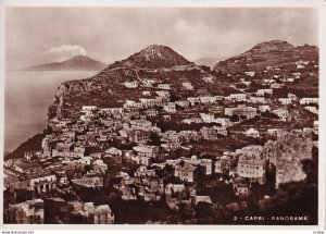 RP; NAPOLI, Campania, Italy, 1950s; Capri, Panorama