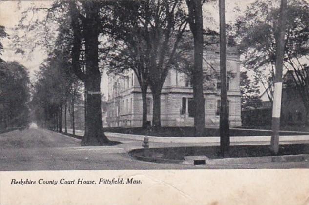 Massachusetts Pittsfield Berkshire County Court House 1907