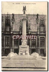 Rouen Old Postcard The Victory Monument