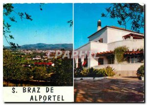 Postcard Modern S Braz de Alportel Algarve Portugal