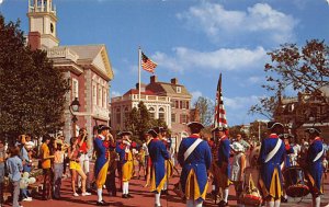 Liberty Square fife and drum corps Disneyland, CA, USA Disney Unused 