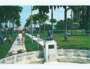 Pre-1980 THE CIRCLE - WELL-KNOWN LANDMARK Hollywood - Near Miami FL E8936