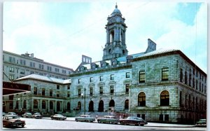 Postcard - City Hall, Portland, Maine, USA, North America