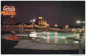 QUEBEC, Canada, PU-1975; Motel Auberge Du Blvd. Laurier Inc., Swimming Pool
