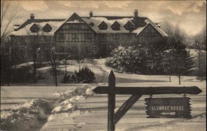 Poughkeepsie New York NY Vassar College Alumnae House Vintage Postcard