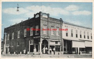 KS, Baxter Springs, Kansas, Post Office Building, Supply Company Store, 1923 PM