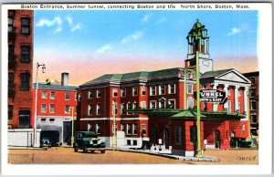 VINTAGE POSTCARD RESTAURANT AND SEA GRILL AT HOTEL PIERONI'S BOSTON MASS