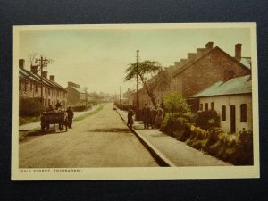 Carmarthenshire Llanelli TRIMSARAN Main Street - Old Postcard by R.A.P. Co.