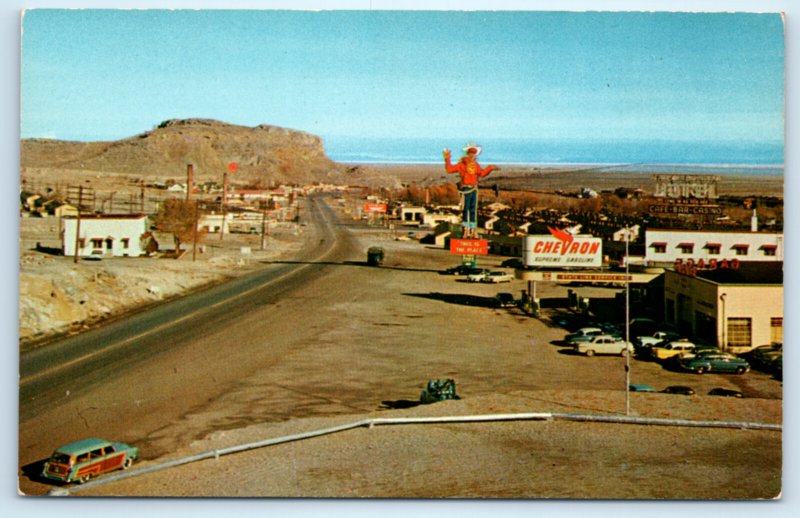 Chevron Station Wendover UT Utah Nevada Postcard
