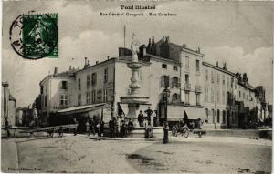 CPA TOUL - Rue General-Gengoult - Rue Gambetta (483420)