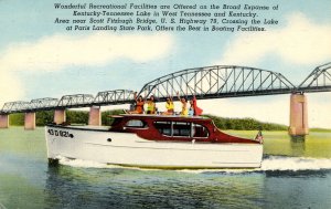 Boating on Kentucky-Tennessee Lake