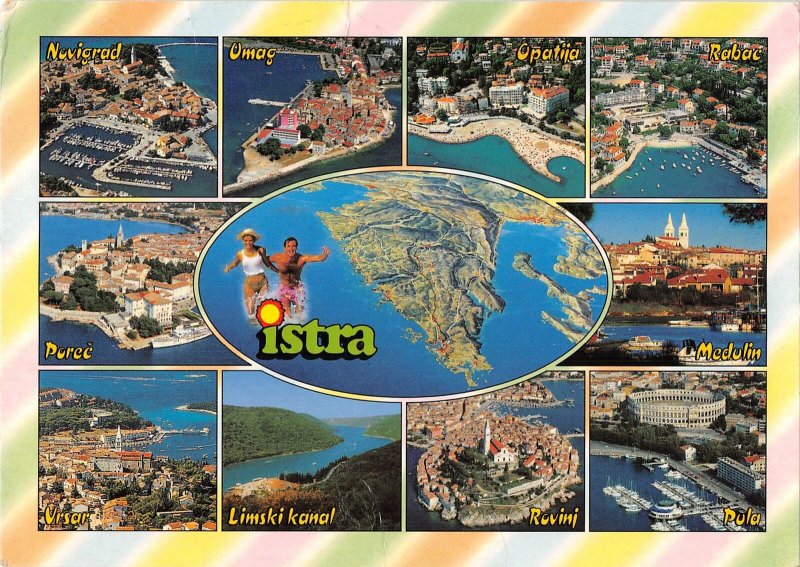 B109148 croatia Istra multiviews Rabac Medulin Opatija Pula Rovinj Vrsar Porec