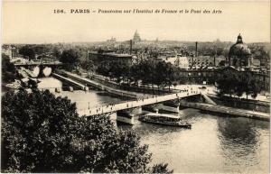 CPA Paris 6e Paris Panorama sur l'Institut de France le Pont des Arts(312373)