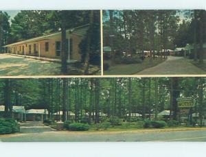 Pre-1980 MOTEL SCENE Manning South Carolina SC hk1076