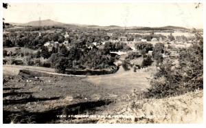 Aerial View of  Enosburg  Falls  Vermont RPC