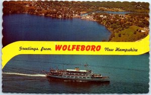 Postcard - Greetings from Wolfeboro, New Hampshire