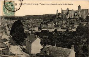 CPA CHAUVIGNY - Vue panoramique et route de St-SAVIN (255764)