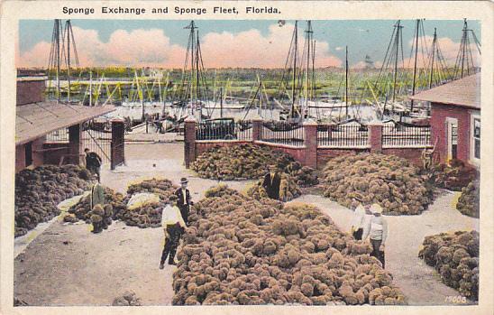 Florida Tarpon Springs Sponge Exchange and Sponge Fleet