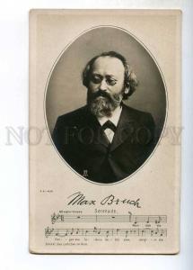 243891 Max BRUCH German COMPOSER Vintage PHOTO FACSIMILE PC