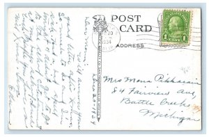 1934 Cliff Drive Santa Cruz California CA Posted Vintage Postcard 
