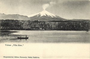 chile, Volcán Villa Rica, Villarica Volcano (1900s) Fernando Valck Postcard