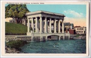 Plymouth Rock & Portico, Plymouth MA