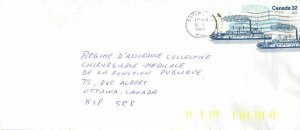 Entier Postal Stationery Postal Canadian Charter Boat Gatineau
