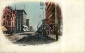 Main Street in Butte, Montana